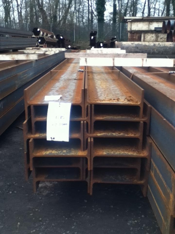 11.000mtr 270mm X 135mm X 36.1kg M Steel Ipe - New From Ainscough Metals