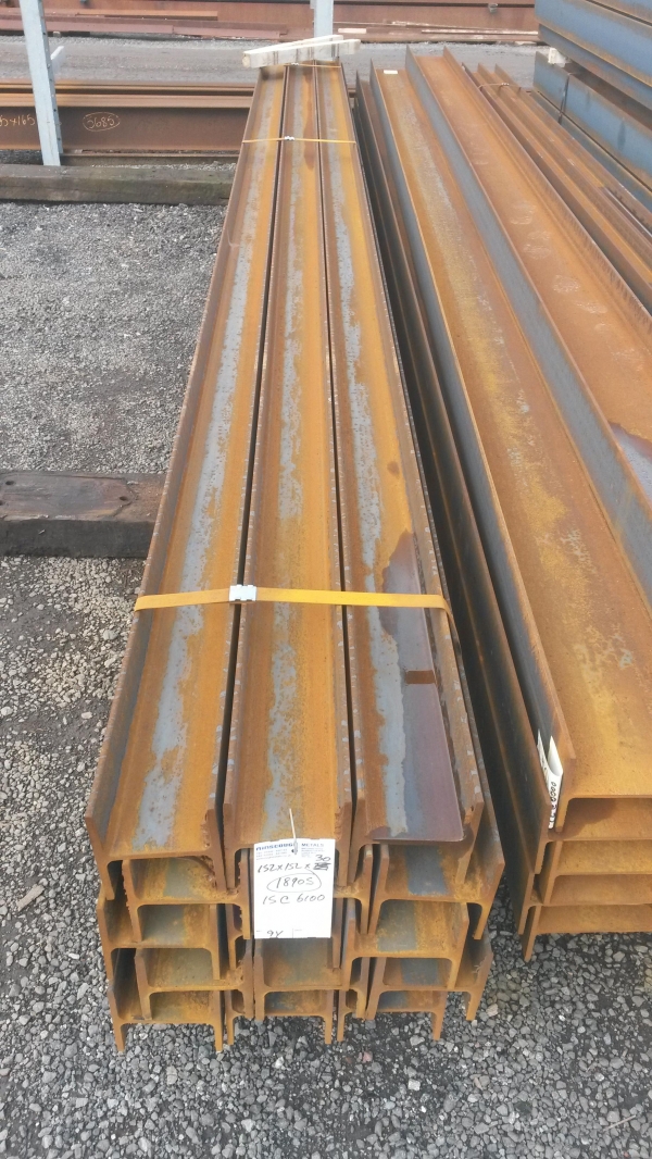 6.100 Mtrs 152mm x 152mm x 30.4 Kg/m Steel Column Universal Column ...