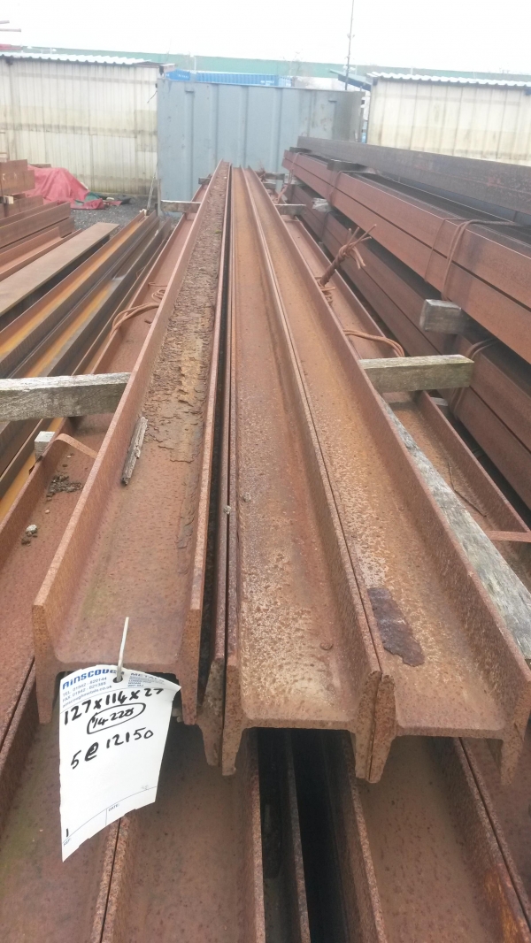 12.150mtr 127mm x 114mm x 27 Kg/m Steel Beam / ub Universal Beam - Rsj ...