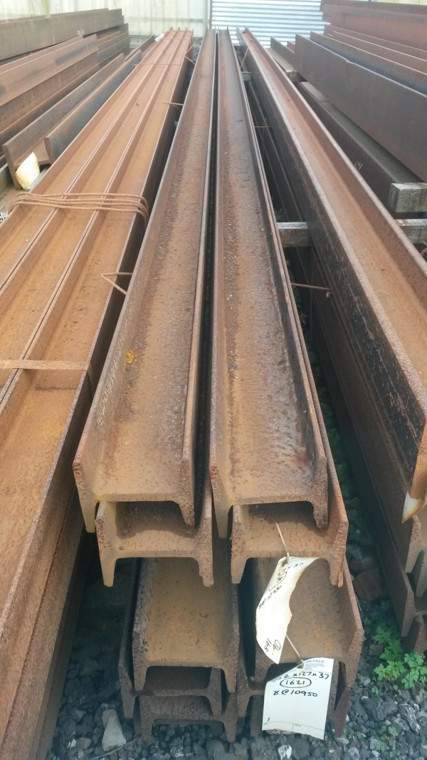 10.950mtr 152mm x 127mm x 37 Kg/m Steel Beam / ub Universal Beam Rsj