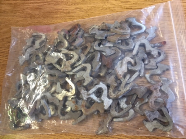 Link 51 Pallet Racking Safety / Locking Pins / Clips - Bag of 100 no - Used