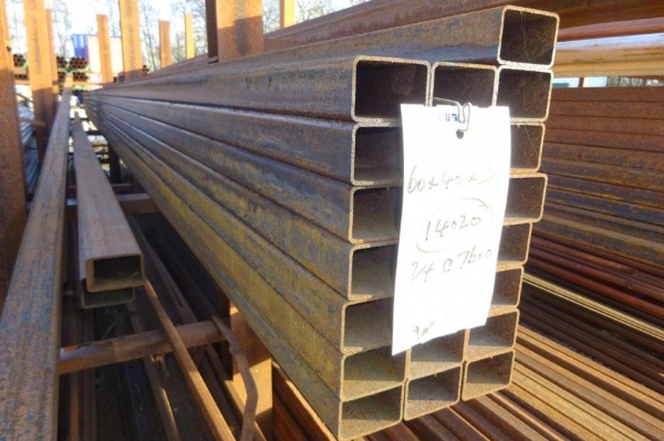 75 Mtrs 60 X 40 X 2 Mild Steel Box Section Rhs From Ainscough Metals