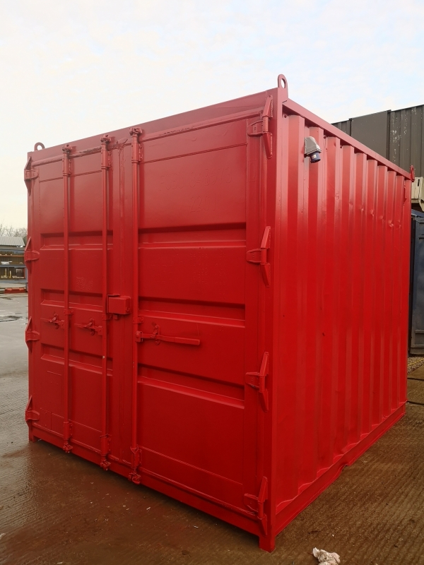 10 ft Long 8 ft Wide  Rigging Loft / Tackle Store / Steel Storage Container Bespoke - Made to Order - Store