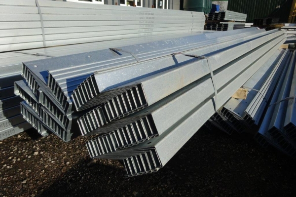 New z Purlins 171mm Deep - 6.090 Mtr Length - Side Purlins - Cladding Purlins