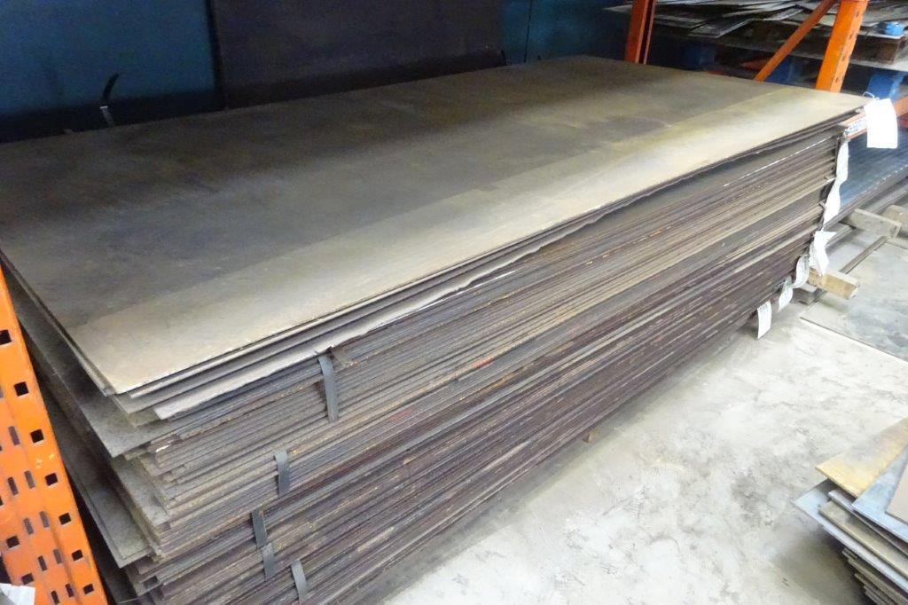 Steel Plate 2.500 Mtrs  x 1.250 Mtrs x 4mm Mild Steel  #p25957