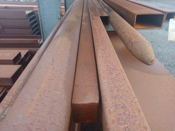3.280 Mtrs 60mm Mild Steel Solid Square Bar