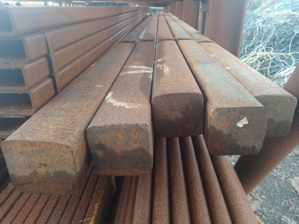 5.800 Mtrs 90mm Mild Steel Solid Square Bar