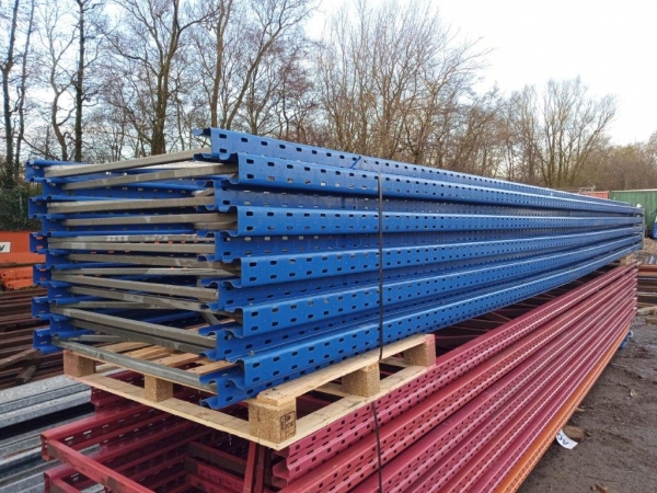 Ramada / Dexion Upright Frames 8.080 Mtr x 1100 mm - Blue - Racking Industrial Steel Racking - Shelving - Storage - Not Redirack, Planned Storage, Stakrak or Link 51