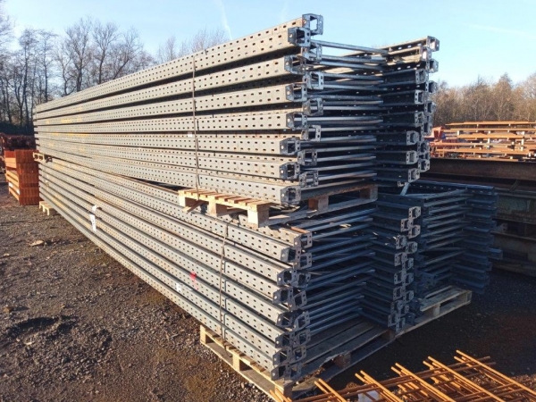 Dexion Upright Frames 8.450/8.460 Mtr x 1100 mm - Grey - Racking Industrial Steel Racking - Shelving - Storage - Not Redirack, Planned Storage, Stakrak or Link 51