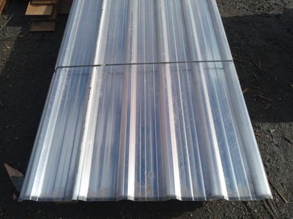 Roof Lights - Clear Box Profile 12 Foot x 1.000 Mtr Cover (ref. Gs) 