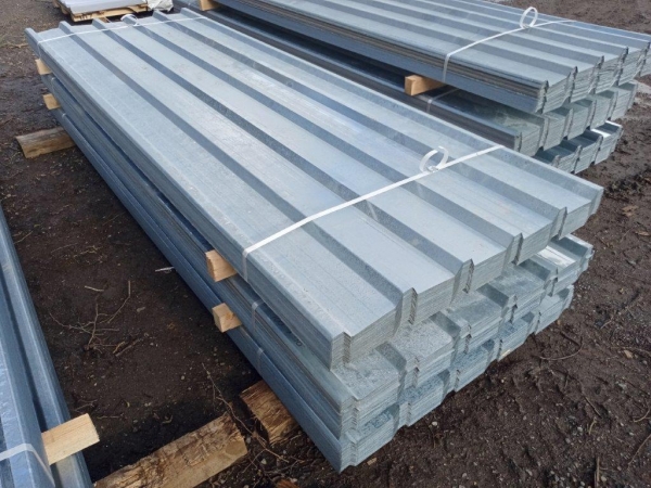 Roofing Sheets - Box Profile 8 ft x 1.000 Mtr  Galvanised  Galvanised - New
