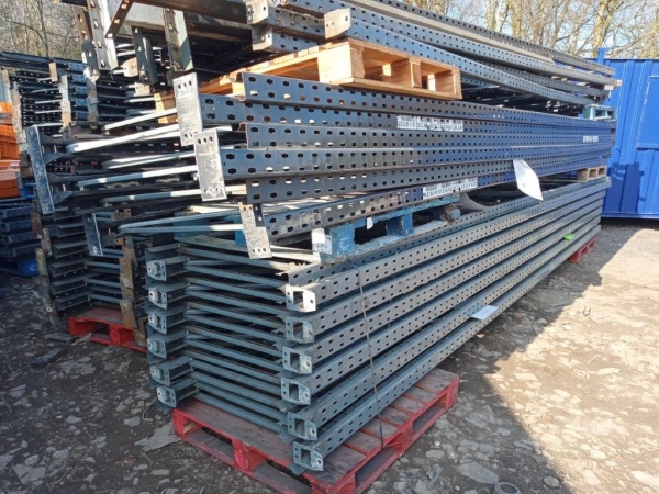 Dexion Upright Frames 6.635 Mtr x 914 mm - Grey - Racking Industrial Steel Racking - Shelving - Storage - Not Redirack, Planned Storage, Stakrak or Link 51