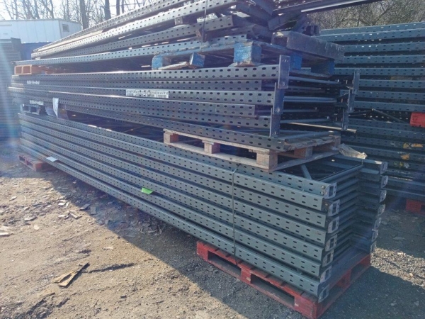 Dexion Upright Frames 6.370/6.400 Mtr x 914 mm - Grey - Racking Industrial Steel Racking - Shelving - Storage - Not Redirack, Planned Storage, Stakrak or Link 51