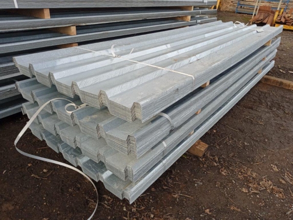 Roofing Sheets - Box Profile 14 ft x 1.000 Mtr    Galvanised - New