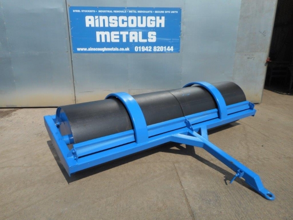 Land Roller - Field Roller 10 Foot - 32 Inch Dia -paddock -menage -arena -water Ballast -land -pitch Roller
