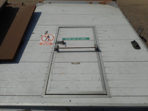Insulated Garage Door - Industrial - Workshop  - 11ft x 9ft - Used