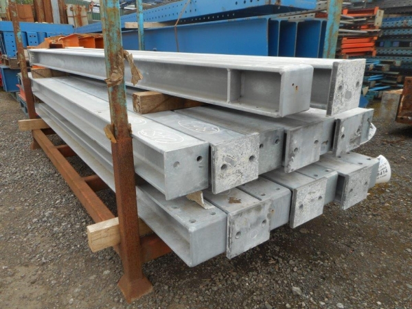2.480 Mtr 120 mm x 120 mm x 26.7kg/m Steel Heb - Galv - Mezzanine Floor Post - Gate (not Universal Column - 152 x 152 - Box Section) - Used