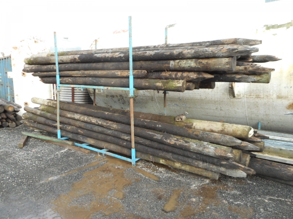 Used Timber Posts / Stakes / Not Telegraph Poles 7.100mtr / 7.600mtr ...